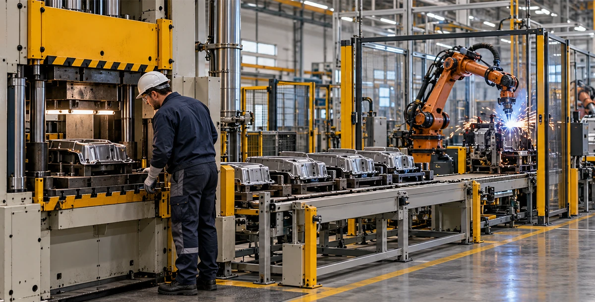 Unplanned stoppages on press, welding, and assembly lines