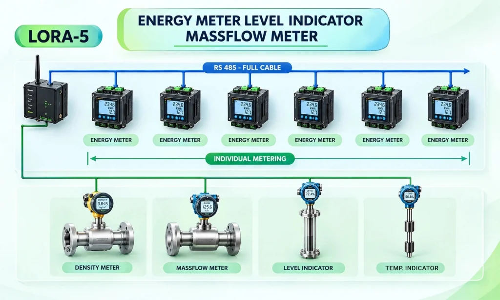 Real-time monitoring of 8 boilers and 12 machines.